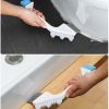 1pc Bathroom Brush; Tile Corner Crevice Brush; Multifunctional Cleaning Brush; Floor Drain Brush 9.06"x4.13"