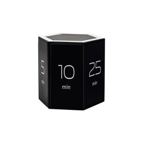 Learning Self-discipline Time Reminder Fitness Exercise Timing Gadegts 15 Seconds Long Prompt Timer for Home Cooking Supply (Ships From: China, Color: Black)