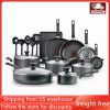 Nonstick Cookware Nonstick Cookware Set for Kitchen Pots Offers Dishwasher Safe 20 Piece Set Free Shipping Non-stick Pan Cooking